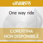 One way ride cd musicale di Hooverphonic