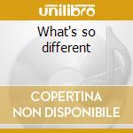 What's so different cd musicale di Ginuwine