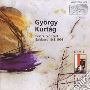 Gyorgy Kurtag - Portraitkonzert Salzburg 10 .8. 1993 (2 Cd) cd musicale di KURTAG