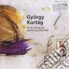 Gyorgy Kurtag - Portraitkonzert Salzburg 10 .8. 1993 (2 Cd) cd