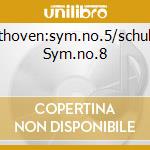 Beethoven:sym.no.5/schubert Sym.no.8 cd