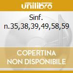 Sinf. n.35,38,39,49,58,59 cd