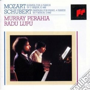 Perahia / Lupu - Wolfgang Amadeus Mozart Sonata 448 - Franz Schubert Fantasia D940 cd musicale di Perahia/lupu