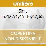 Sinf. n.42,51,45,46,47,65 cd