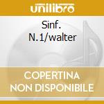 Sinf. N.1/walter cd musicale di MAHLER