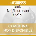 Sinf. N.4/lieutenant Kije' S. cd