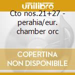 Cto nos.21+27 - perahia/eur. chamber orc cd