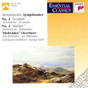 Felix Mendelssohn - Symphony No.3 And 4 cd musicale di MENDELSSOHN