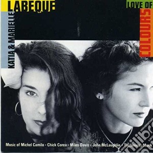 Katia & Marielle Labeque: Love Of Colours - Camilo, Corea, Davis, McLaughlin, Monk cd musicale di LABEQUE K + M