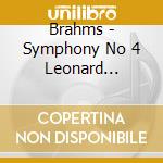 Brahms - Symphony No 4 Leonard Bernstein cd
