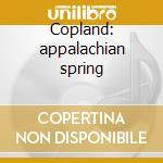 Copland: appalachian spring cd