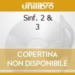 Sinf. 2 & 3 cd