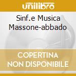 Sinf.e Musica Massone-abbado cd musicale di Wolfgang Amadeus Mozart
