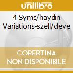4 Syms/haydin Variations-szell/cleve cd musicale di BRAHMS