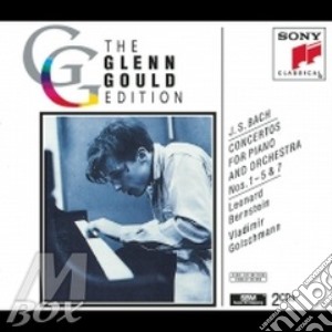 Johann Sebastian Bach - Concertos For Piano And Orchestra Nos. 1-5 & 7 cd musicale di Glenn Gould