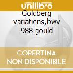 Goldberg variations,bwv 988-gould cd