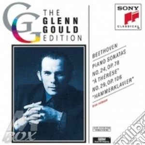 Beethoven:pno Sonatas 24 & 29 cd musicale di Glenn Gould