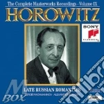 Horowitz Vladimir - The Complete Masterworks Recordings Vol. 9 cd