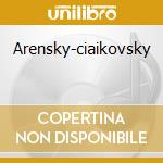 Arensky-ciaikovsky cd
