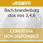 Bach:brandenburg ctos nos 3,4,6 cd musicale di Music Titov/classic