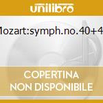 Mozart:symph.no.40+41 cd