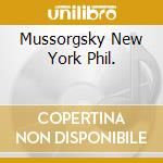 Mussorgsky New York Phil. cd musicale di Mussorgsky/bernstein