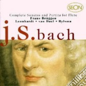 Bach j.s. - sonate per flauto cd musicale di Frans Bruggen