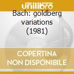 Bach: goldberg variations (1981) cd
