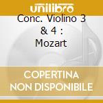Conc. Violino 3 & 4 : Mozart cd