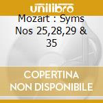Mozart : Syms Nos 25,28,29 & 35 cd musicale di Bruno Walter