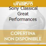 Sony Classical Great Performances cd