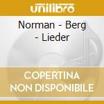Norman - Berg - Lieder cd
