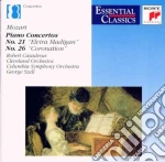 Wolfgang Amadeus Mozart - Piano Concertos No.21, 26 cd