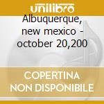 Albuquerque, new mexico - october 20,200 cd musicale di PEARL JAM