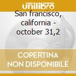 San francisco, california - october 31,2 cd