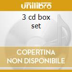 3 cd box set cd
