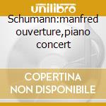Schumann:manfred ouverture,piano concert cd musicale di Serkin/philad.orch./