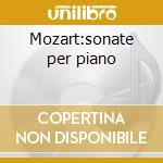 Mozart:sonate per piano cd