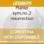 Mahler sym.no.2 resurrection cd musicale di SEIJI OZAWA