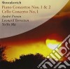Dmitri Shostakovich - Piano Concertos 1 & 2, Cello Concerto No.1 cd musicale di Dmitri Shostakovich