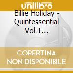 Billie Holiday - Quintessential Vol.1 1933-1935 cd