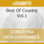Best Of Country Vol.1 cd