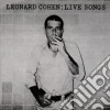 Leonard Cohen - Live Songs cd