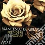 Francesco De Gregori - Prendere E Lasciare cd