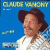 Claude Vanony - Volume 1 - Le 3Eme Age cd
