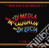 John Mclaughlin / Al Di Meola / Paco De Lucia - Friday Night In San Francisco Live cd