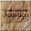 Baglioni Claudio - Sogno Di Una Notte Di Note - Acoustic Tour (2 Cd) cd