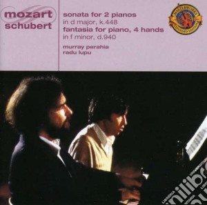Perahia / Lupu - Mozart Sonata Per 2 Pianoforti - Schubert - Fantasia Per Piano cd musicale di PERAHIA/LUPU