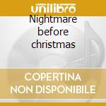 Nightmare before christmas cd musicale di Renato Zero