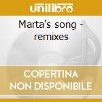 Marta's song - remixes cd musicale di Forest Deep